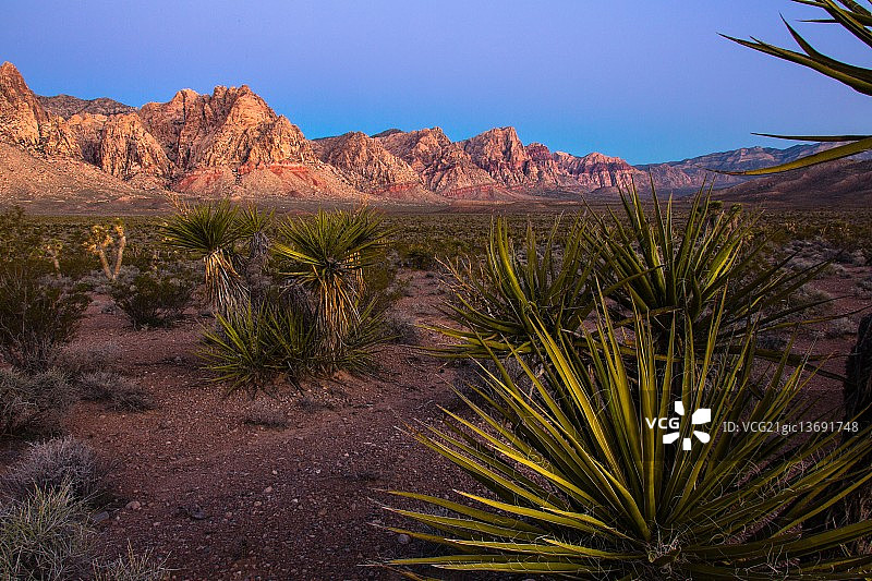 黑丝绒峡谷的日出图片素材