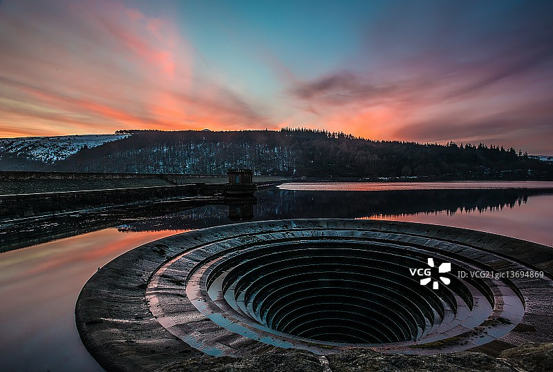 Ladybower水库图片素材