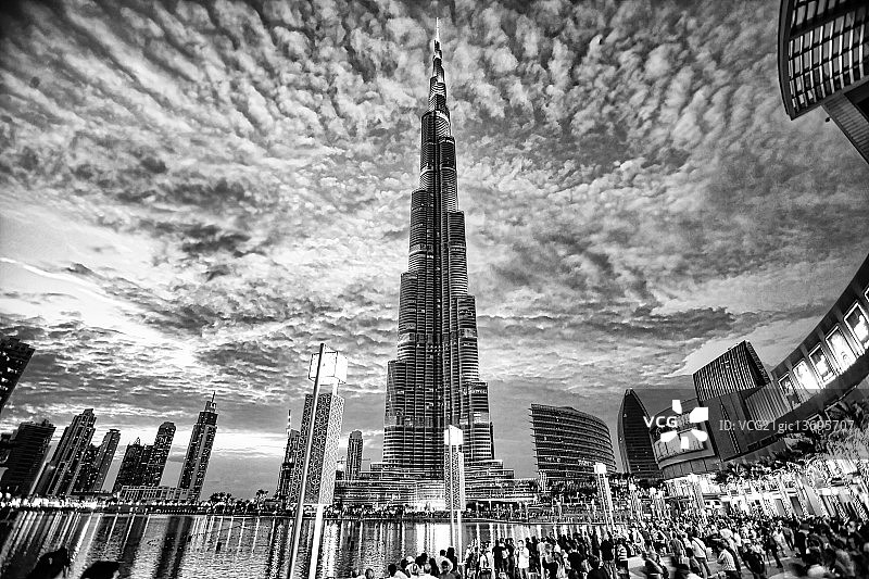 迪拜塔图片素材