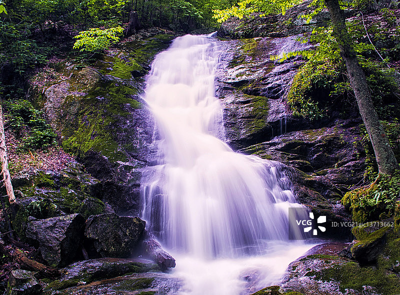 蟹树瀑布（下层瀑布）图片素材