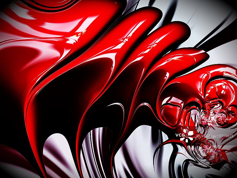 红色闪亮太妃糖图片素材