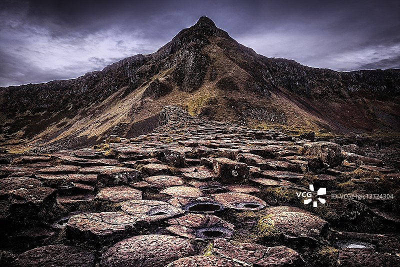 巨人堤道风光图片素材