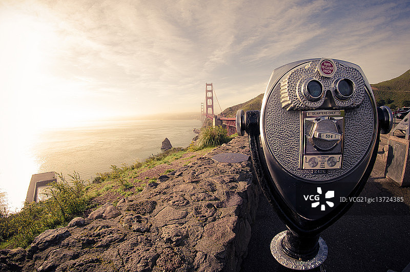 旧金山金门大桥图片素材