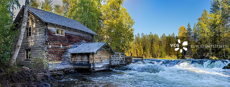 旧水磨坊图片素材