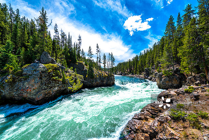 黄石河图片素材