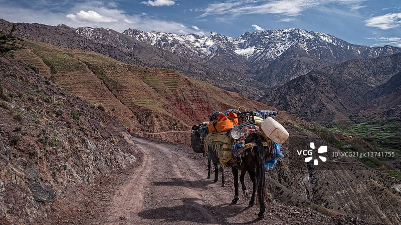 阿特拉斯山脉图片素材