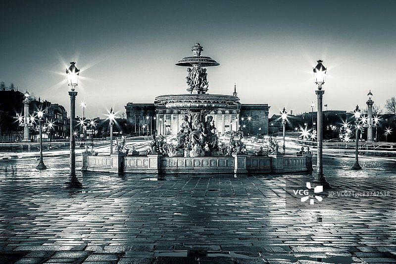 海洋喷泉图片素材