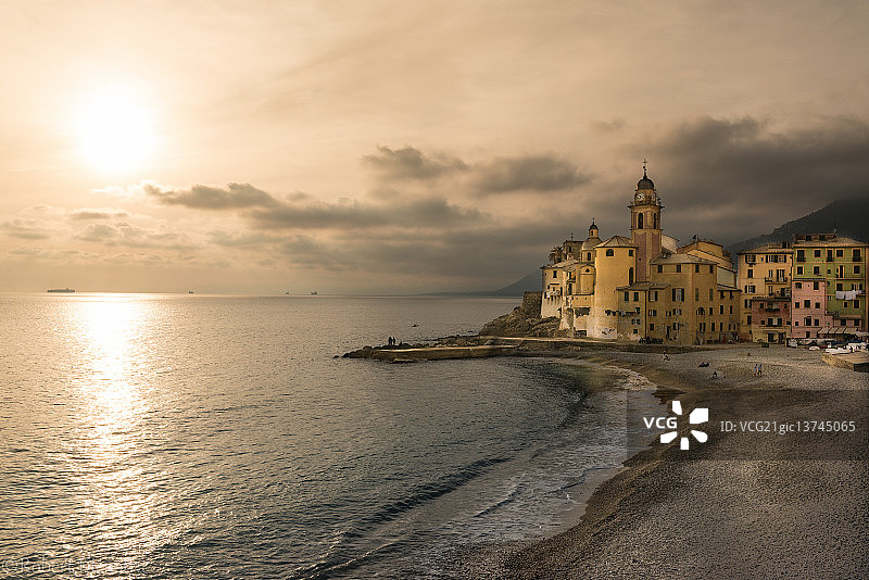 卡莫利日落图片素材