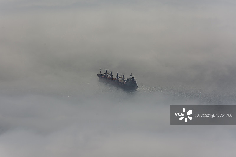 南非开普敦的幽灵船图片素材