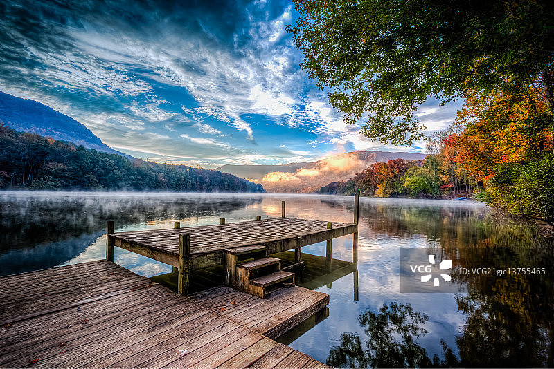 田纳西河码头图片素材