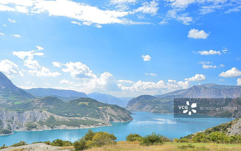 塞尔蓬松湖图片素材