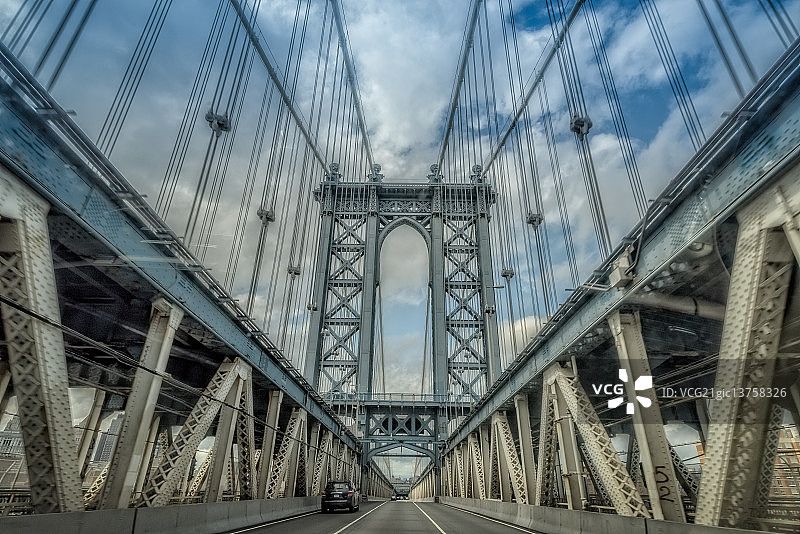 曼哈顿桥图片素材