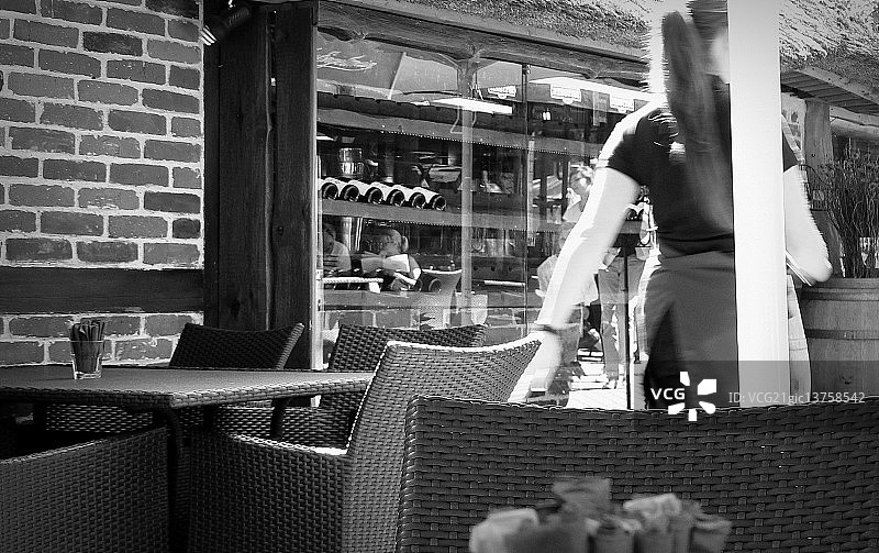 女服务员图片素材