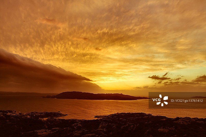 斯帕吉岛的灯光图片素材