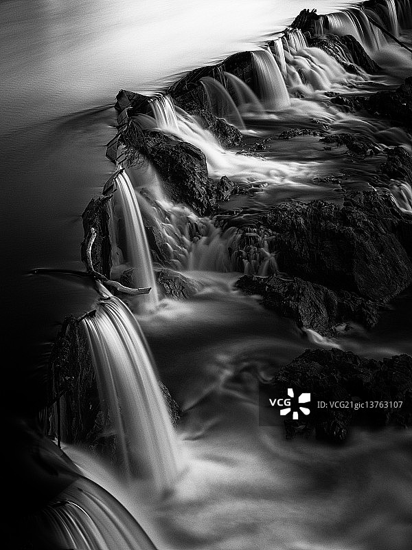 波塔基特瀑布图片素材