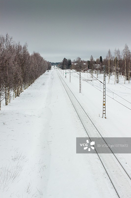 铁路轨道1图片素材