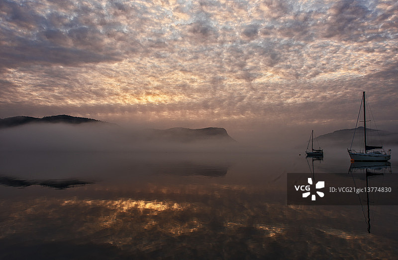 重游枫叶湾图片素材