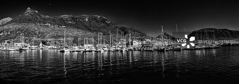 豪特湾码头图片素材