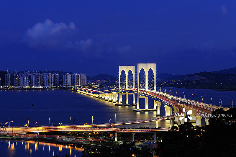 西湾大桥图片素材