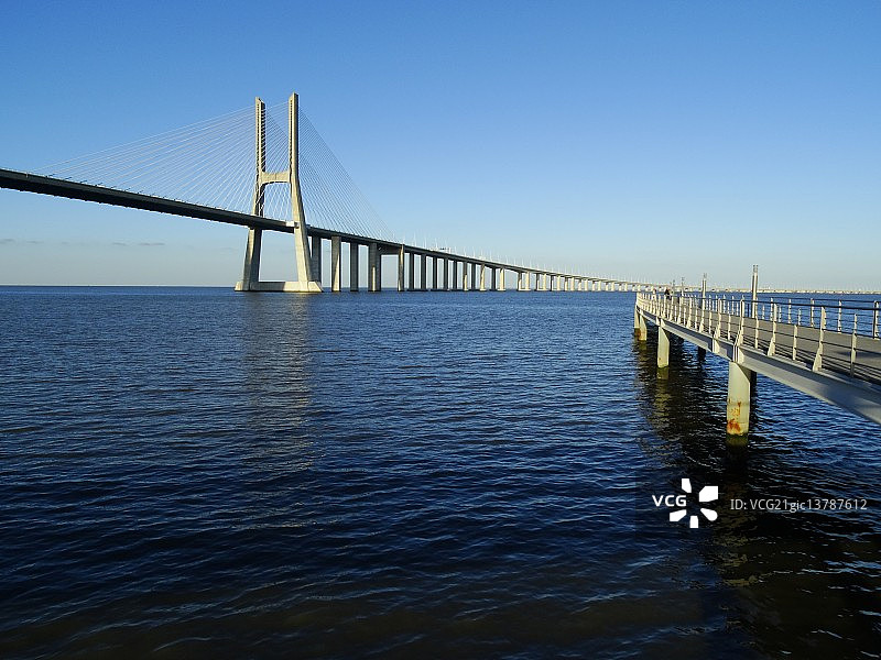 塔古斯河（里斯本）图片素材