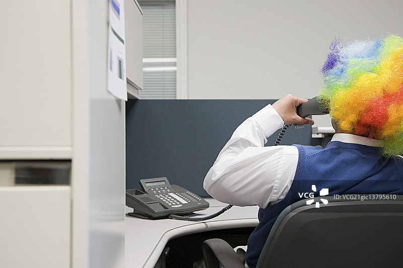 办公室小丑图片素材