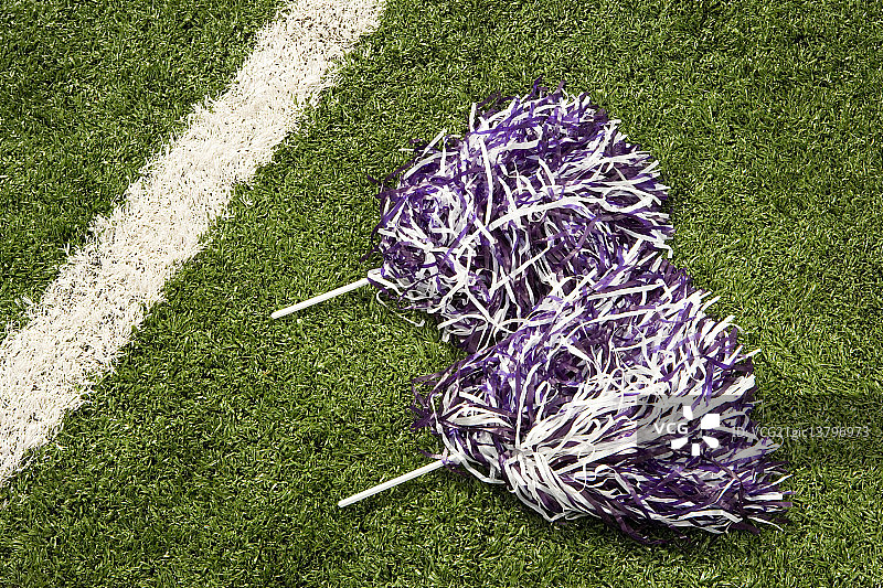 啦啦队绒球图片素材