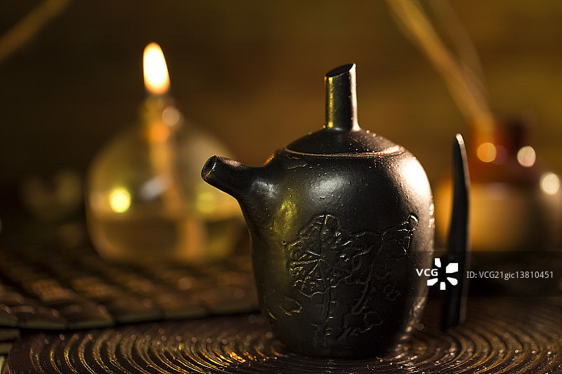 茶具特写图片素材