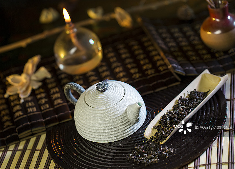 茶具特写图片素材