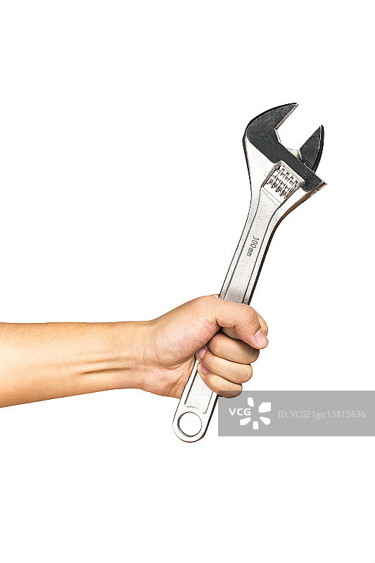 拿着工具的手图片素材