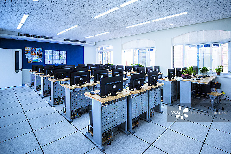 电脑教室图片素材