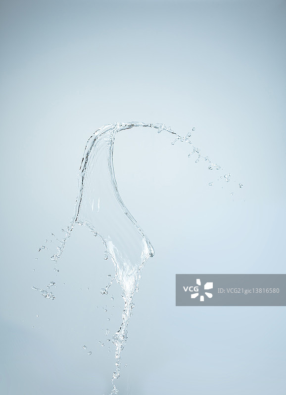 泼洒的水图片素材