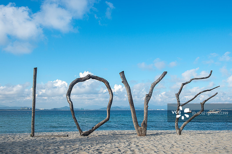 蜈支洲岛图片素材