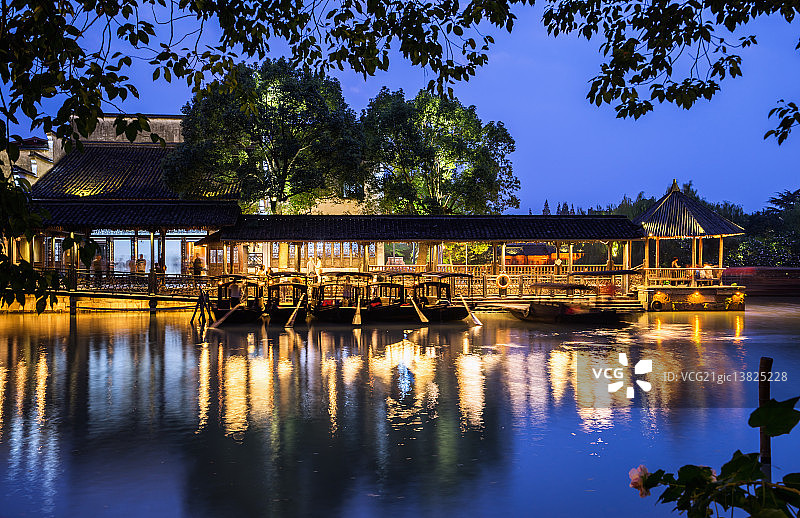 乌镇高清地标建筑风景图片素材