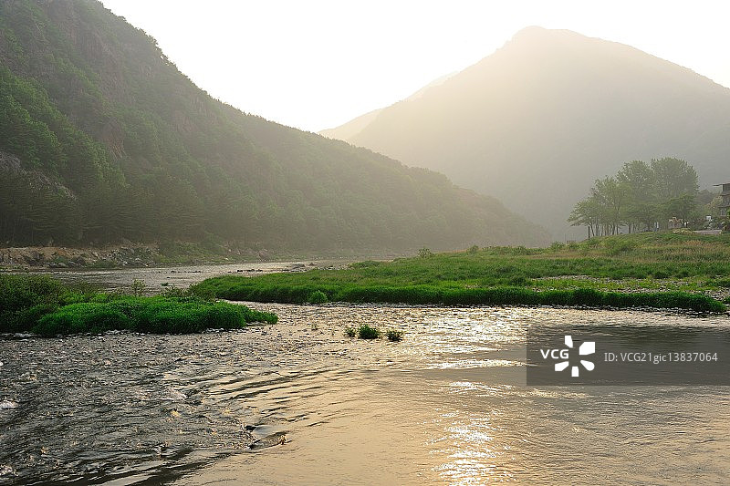 锦山郡锦江图片素材