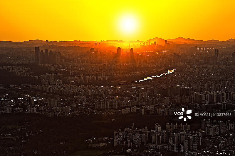 南汉山城风光图片素材