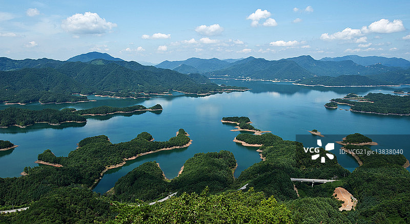 忠州鳄鱼岛湖图片素材