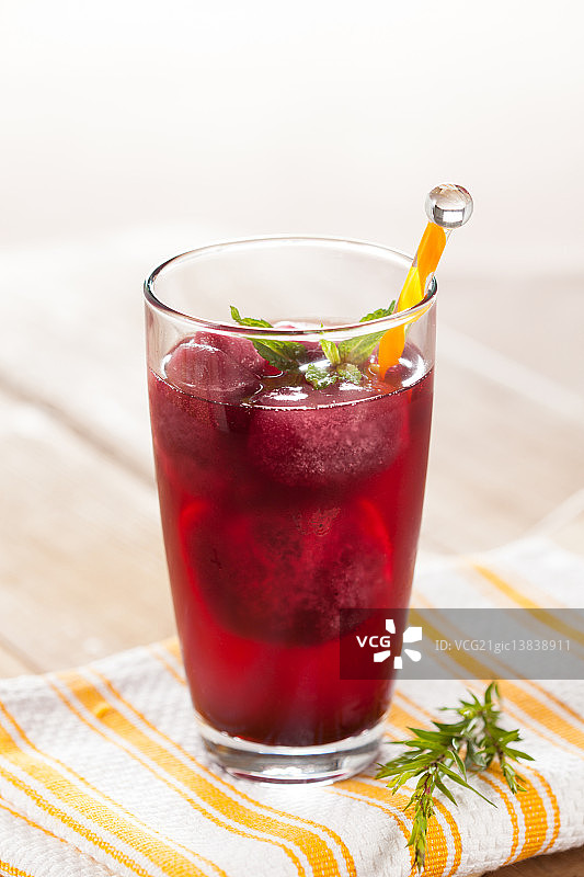 蔓越莓饮品图片素材