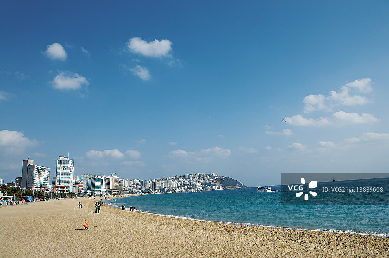 韩国釜山海云台图片素材