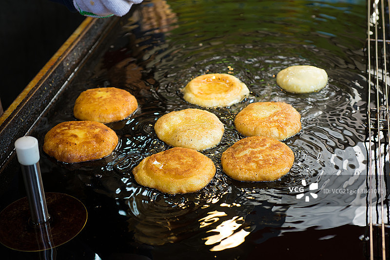 仁寺洞的中国式煎饼图片素材