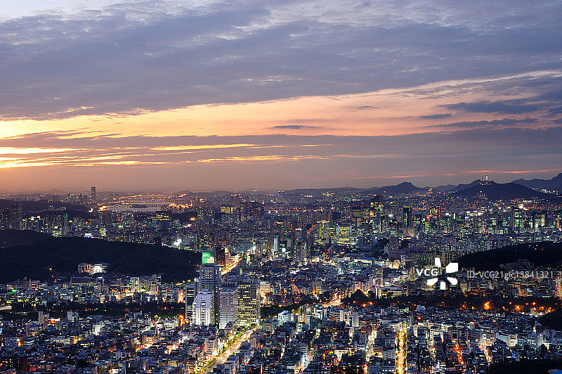 首尔九龙山图片素材