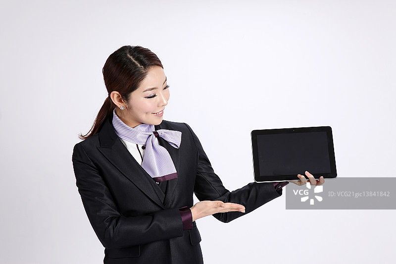 穿制服的女人图片素材