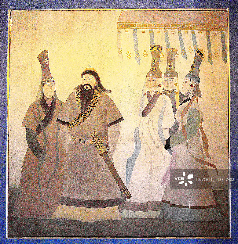 成吉思汗陵图片素材