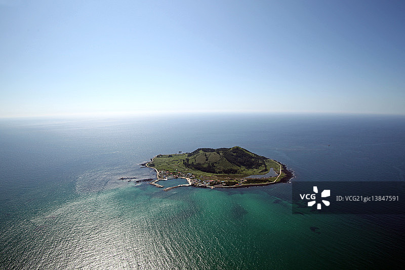 济州岛鼻梁岛弘仪兔，第439号自然纪念物图片素材