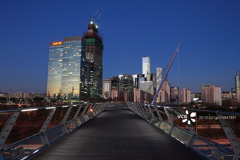 首尔汝矣岛图片素材