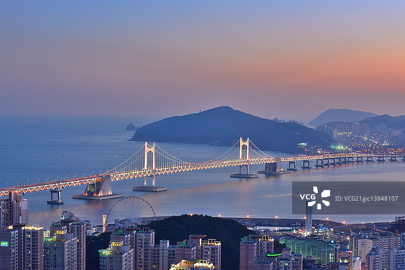 韩国釜山海云台图片素材