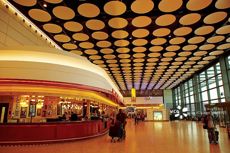 英国伦敦希思罗机场图片素材