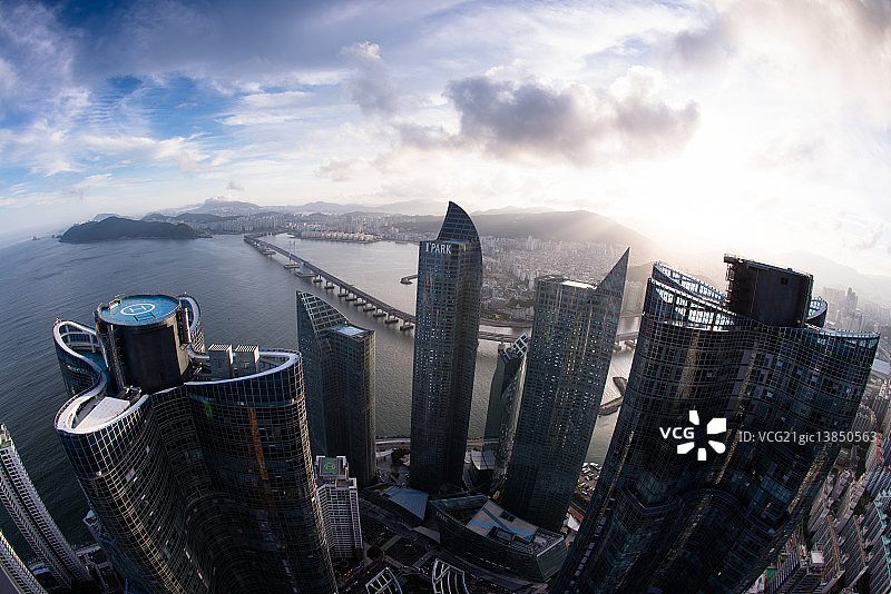 韩国釜山海云台图片素材