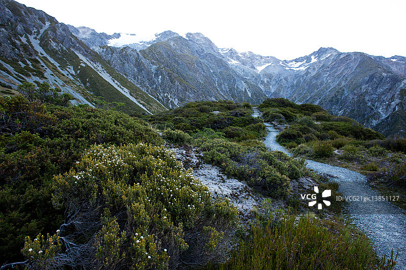 新西兰南岛库克山国家公园图片素材