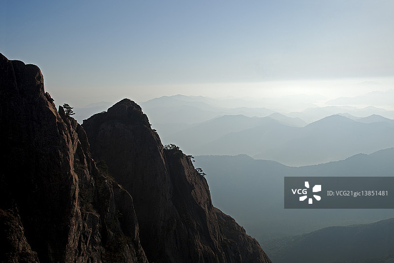 沃岳山，忠清北道堤川市图片素材
