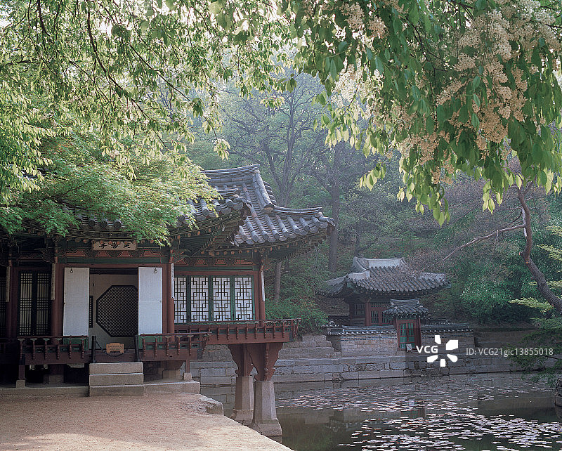 韩国韩屋图片素材